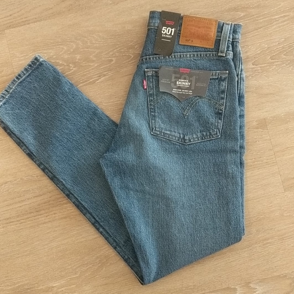 Levi 501 High Waist Skinny
